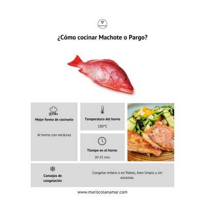 ¿Cómo cocinar machote o pargo? La mejor forma de cocinar el pescado