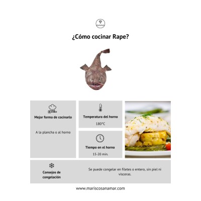 ¿Cómo cocinar rape? La mejor forma de cocinar el pescado ¡Cómo congelar rape?